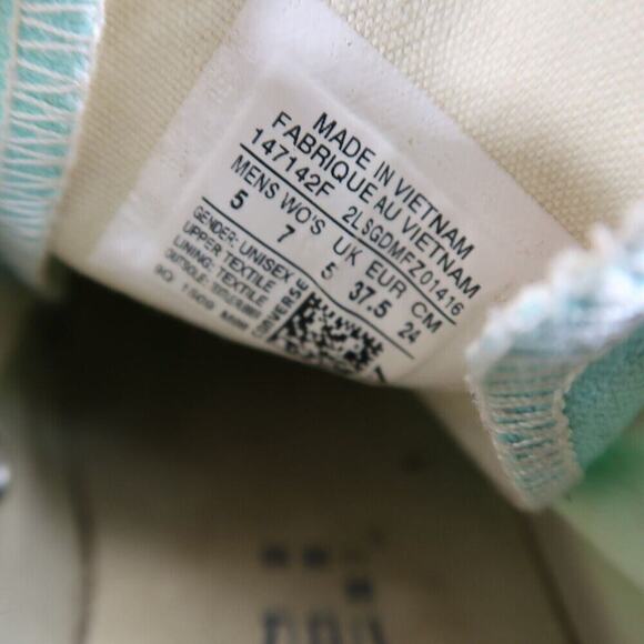 Converse Shoes Womens 7 Sneaker All Star Chuck Taylor Casual Active Comfort Blue - Picture 11 of 13